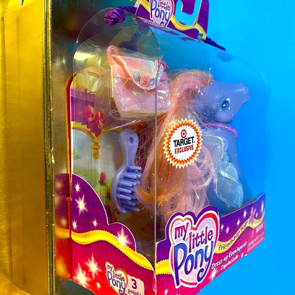 MY LITTLE PONY G3 VTG 2004 FRIENDSHIP BALL DRESS-UP EVENINGWEAR CRYSTAL LAKE - Picture 5 of 13